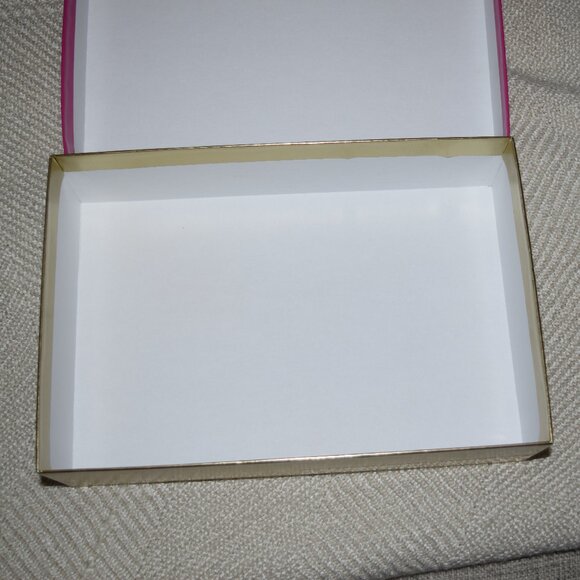 Juicy Couture Pink Gold Logo Perfume Empty Box 12" x 8.5 x 3" VIVA LA JUICY L24 - Picture 6 of 7